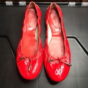 Tod's Degas 8.5 38.5 Leather Ballet Flat Ballerina